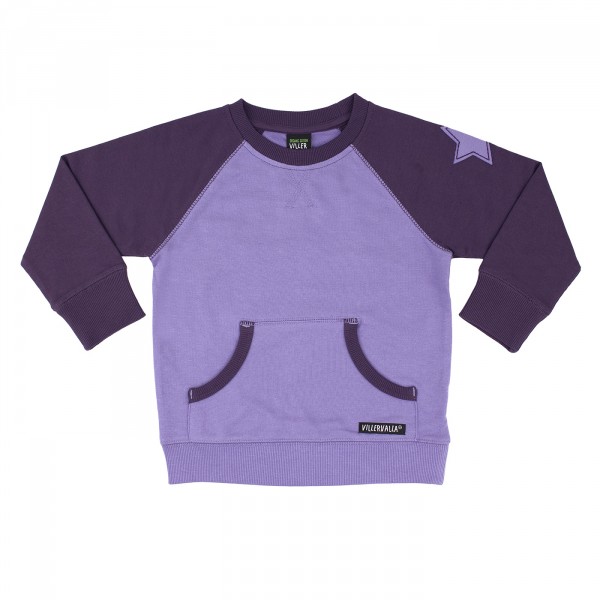 Villervalla langärmliges Sweatshirt mulberry/lilac